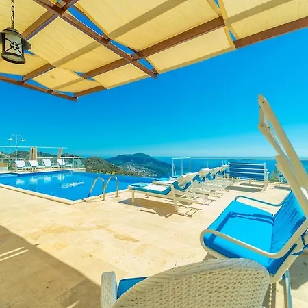 Lovely In Kalkan With A Big Swimming Pool