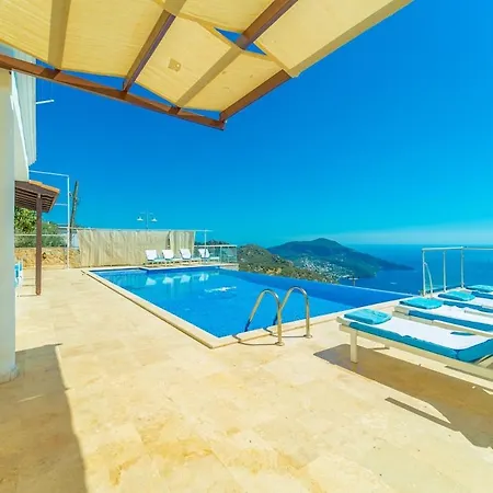 Lovely In Kalkan With A Big Swimming Pool *