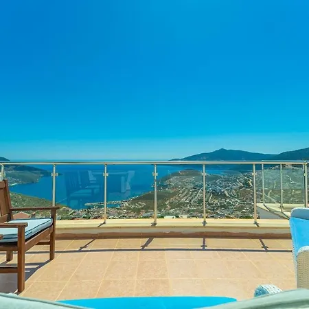 וילה Lovely In Kalkan With A Big Swimming Pool קס